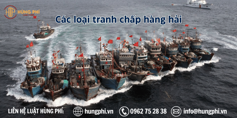 Các loại tranh chấp hàng hải